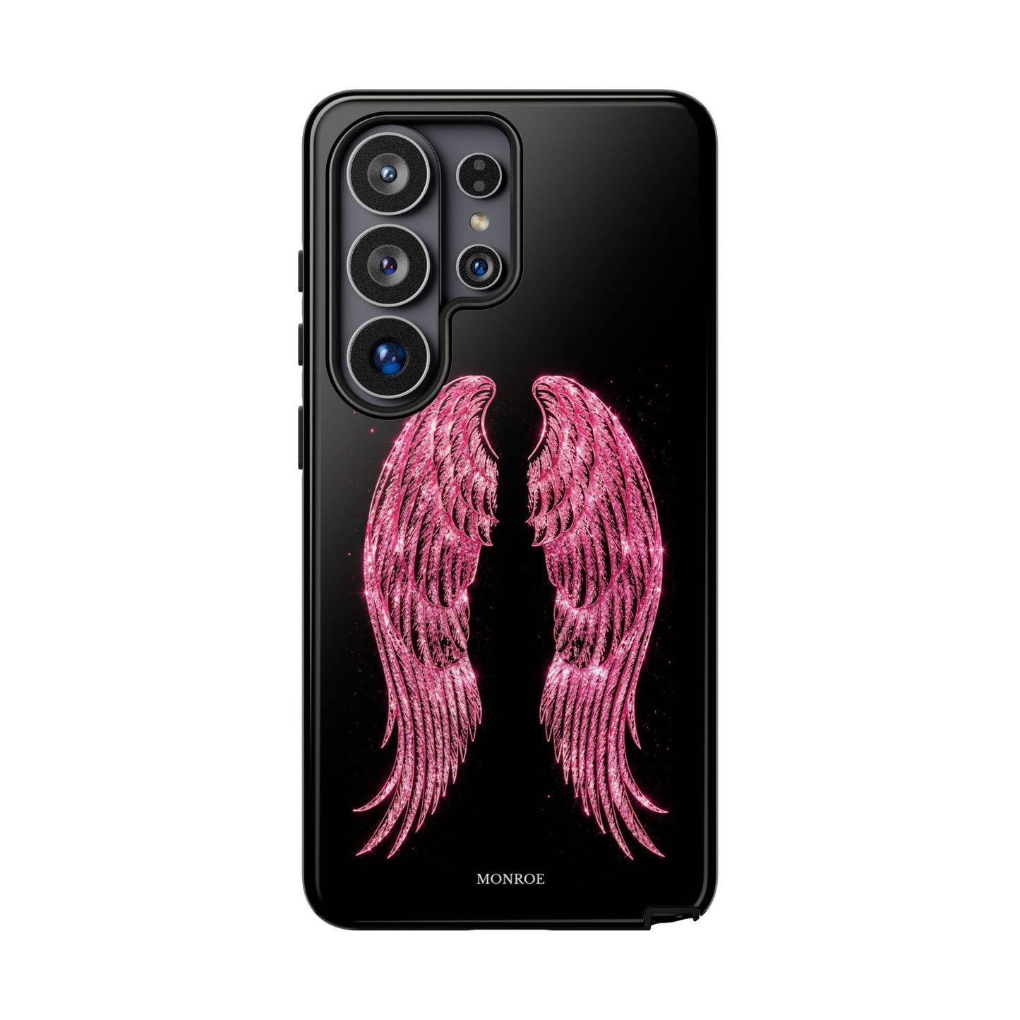 Pink Glitter Angel Tough Case