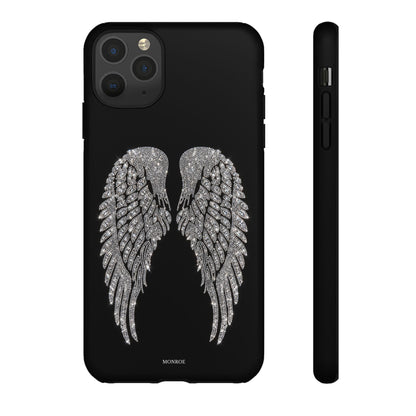 Silver Angel Wings Tough Case
