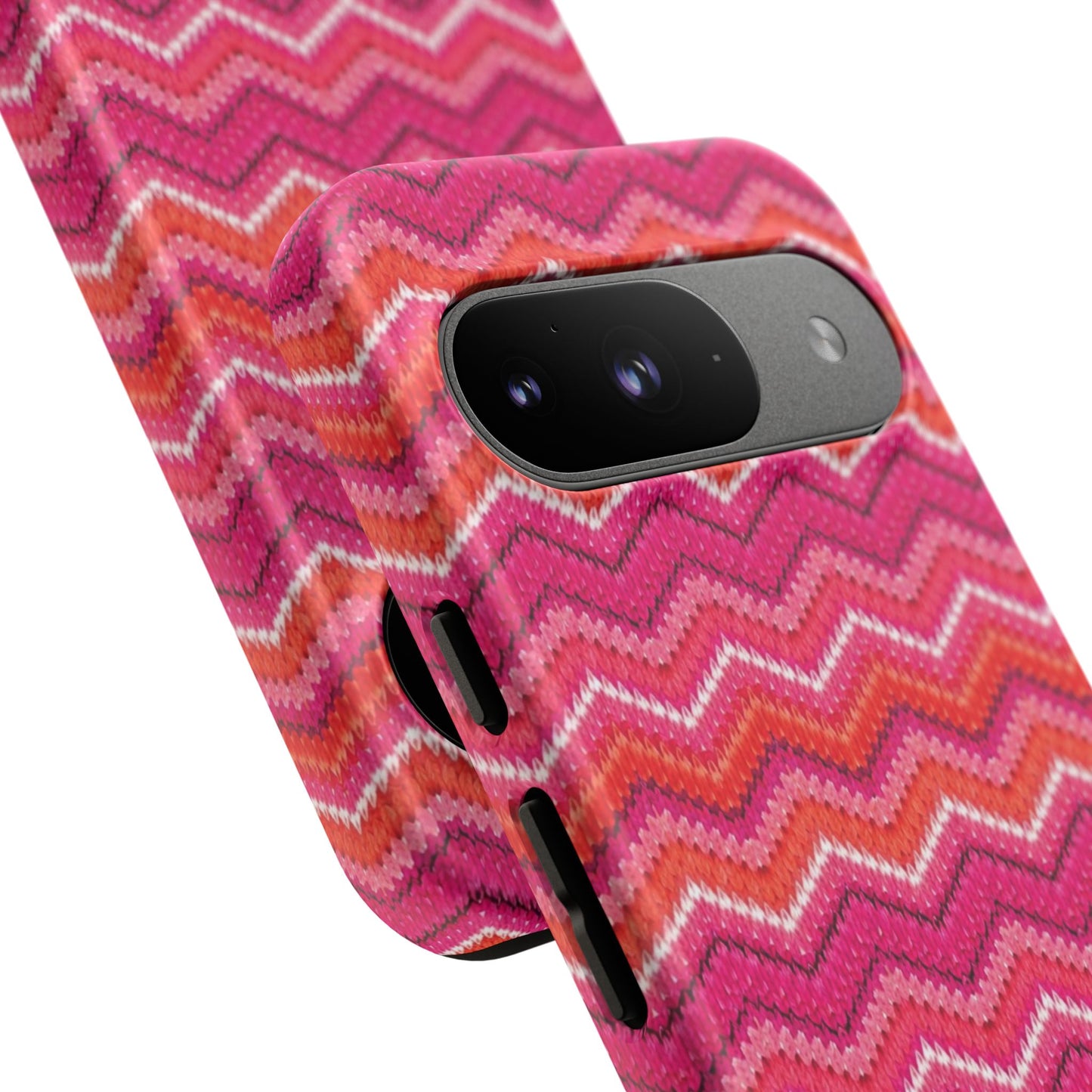 Pink Zigzag Tough Case