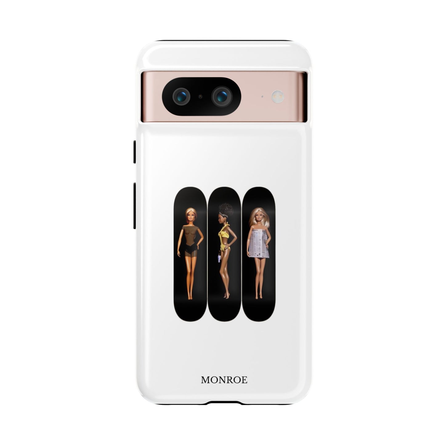 Retro Doll Skateboard Tough Case