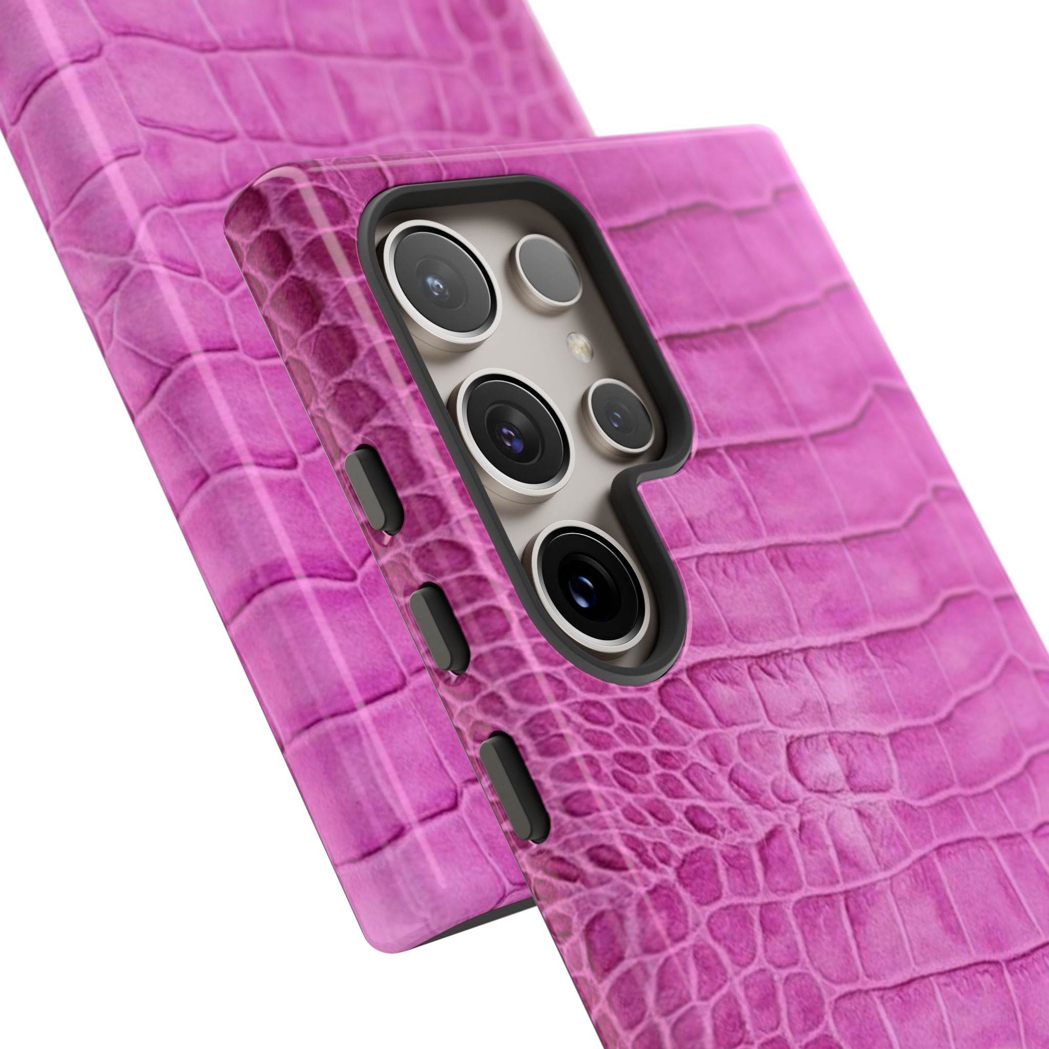 Purple Croc Phone Case