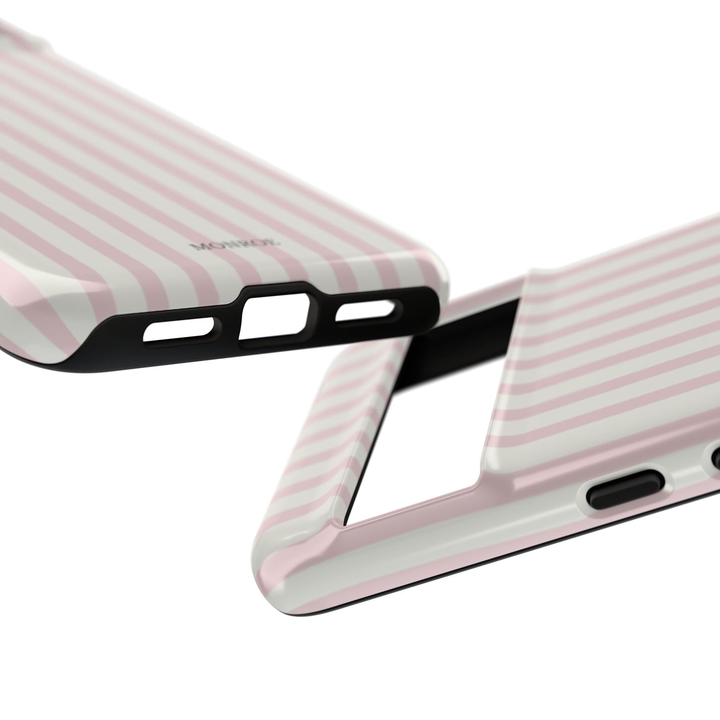 Light Pink Stripe Tough Phone Case