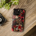 Cheetah Red Phone Case