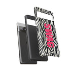 'SWAG' Zebra Print Tough Case