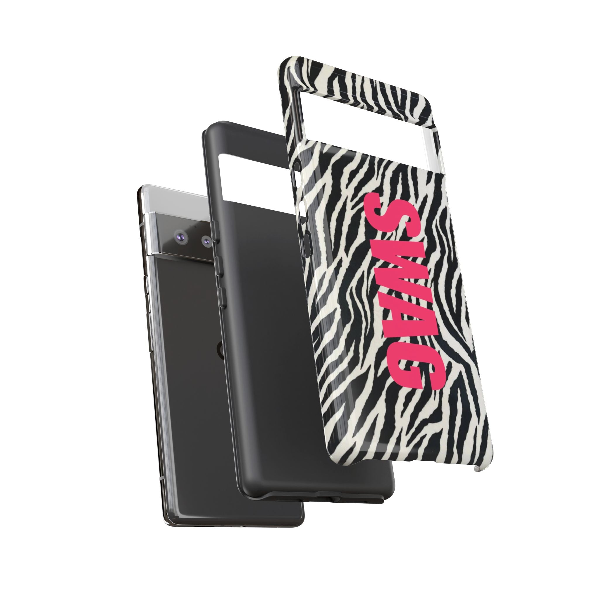 'SWAG' Zebra Print Tough Case