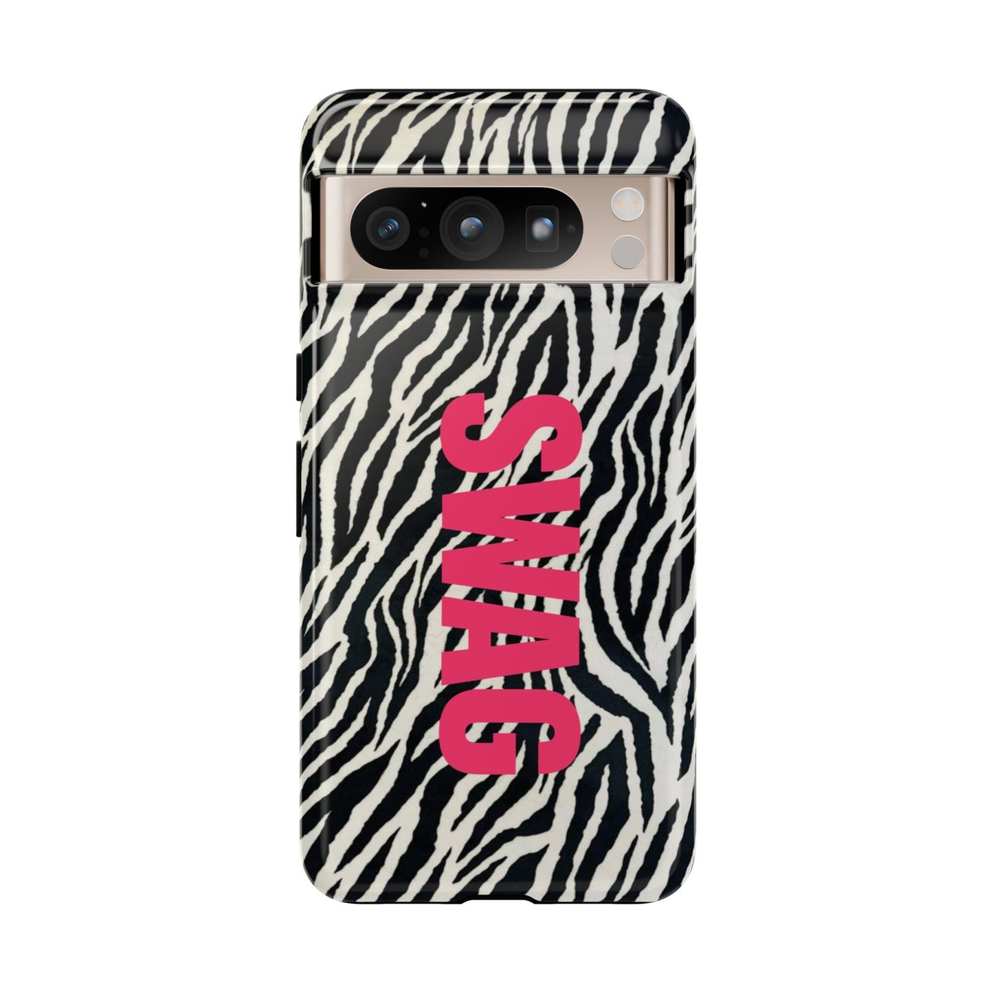 Zebra Print  "SWAG" Tough Case