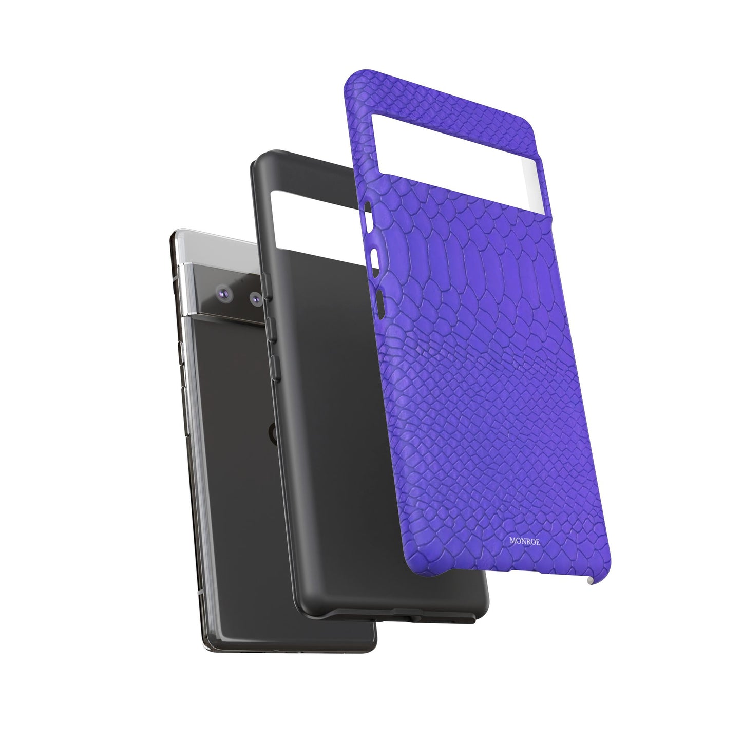 Dark Purple Snake Tough Case