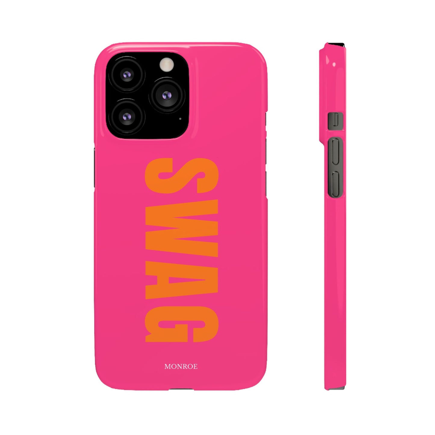 Bold Pink "SWAG" Case