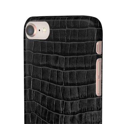 Black Croc Case