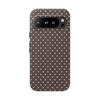 Brown Polka Phone Case