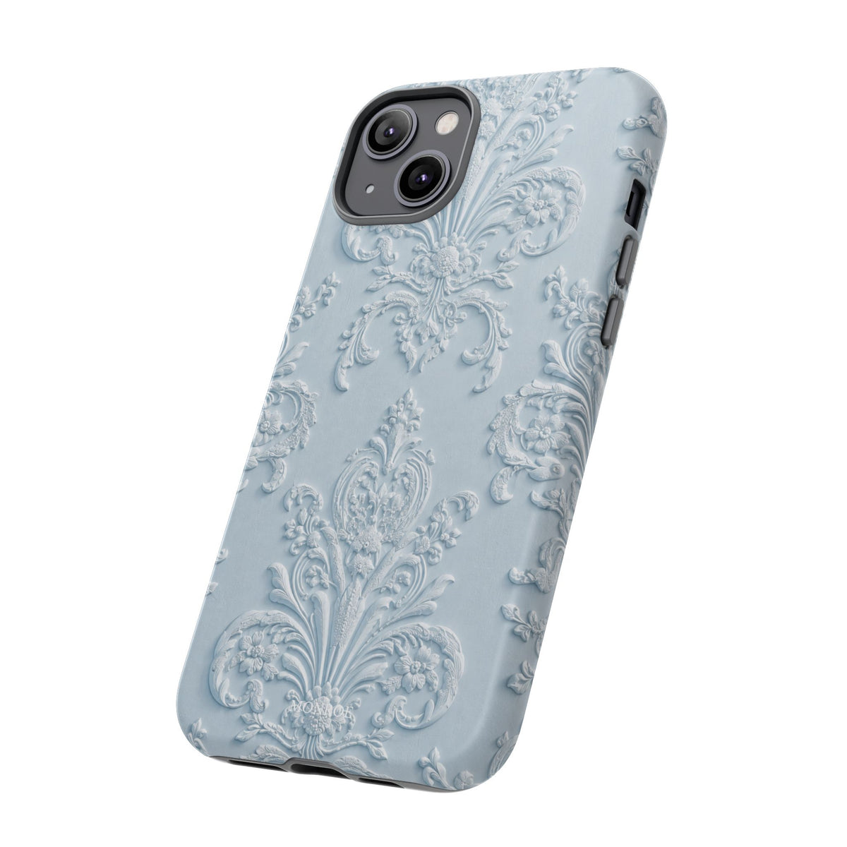 Blue Vintage Pattern Tough Case