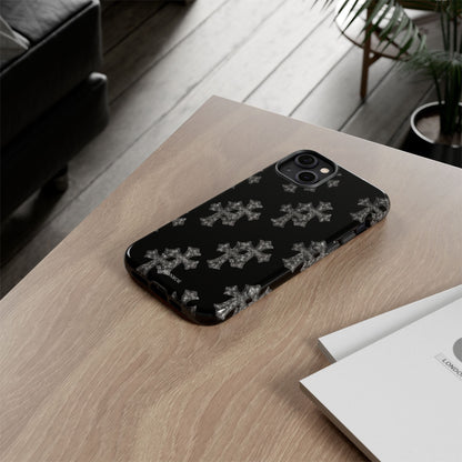 Black Crystal Cross Tough Case