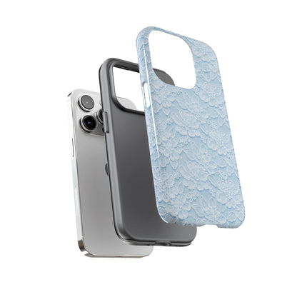 Glacier Blue Lace Tough Case