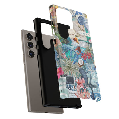 Tropical Beach Collage Tough Case