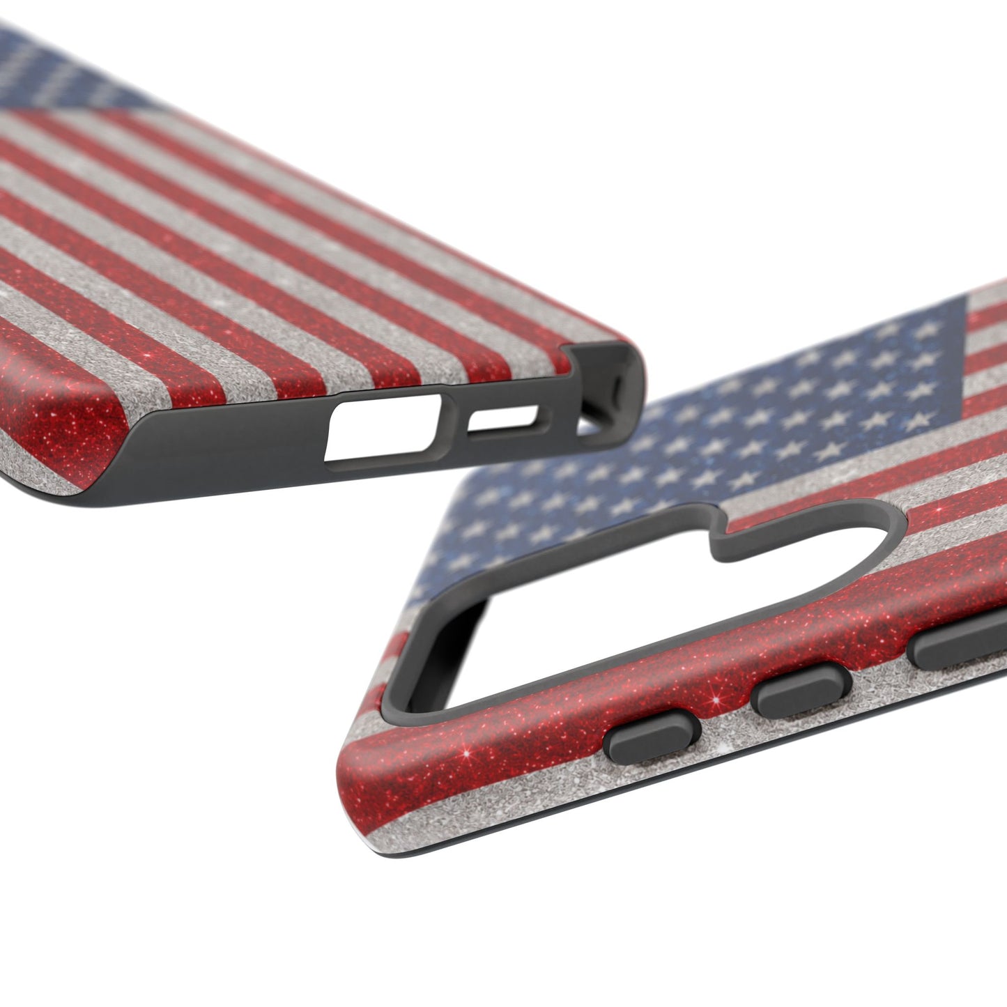 America Glitter Tough Case