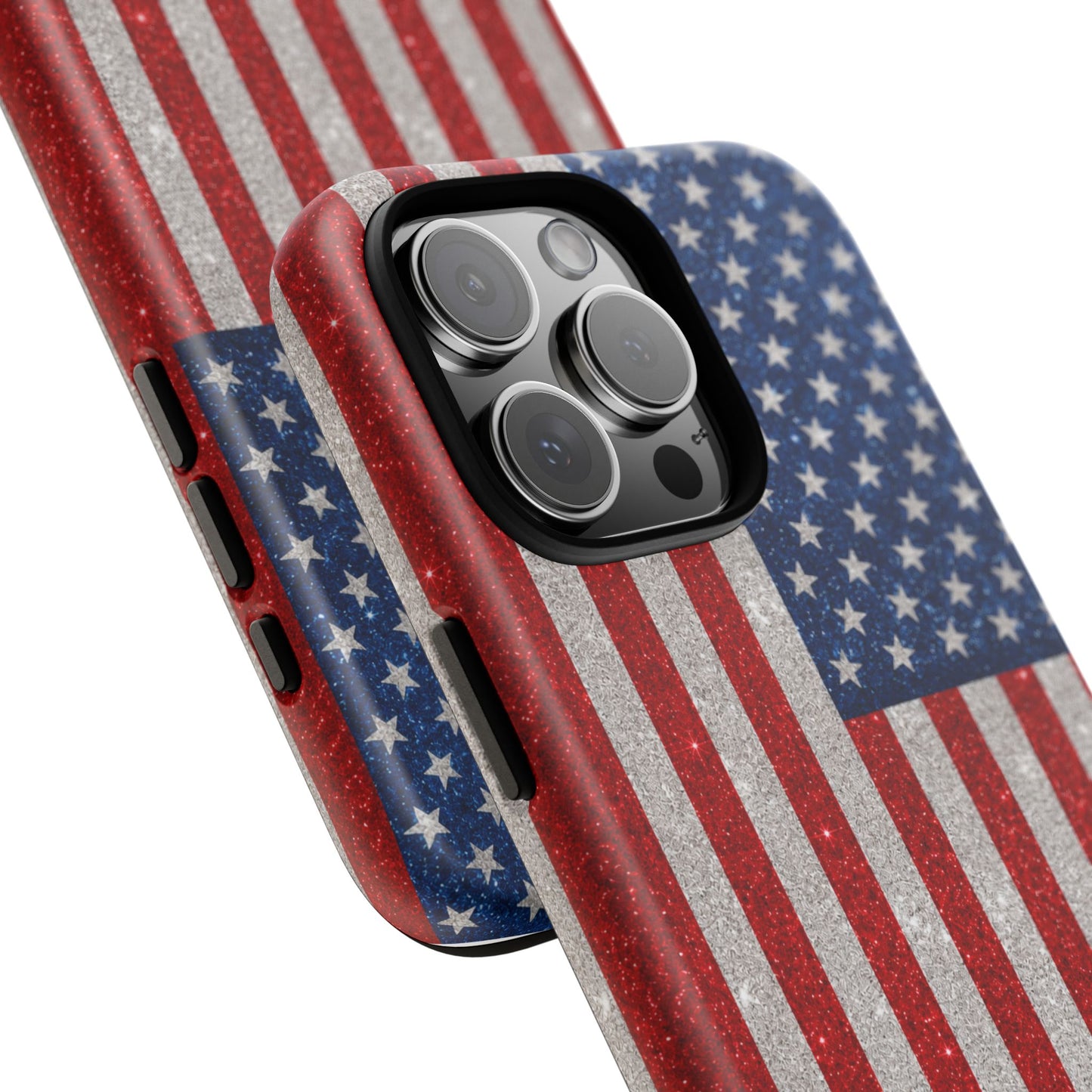 America Glitter Tough Case