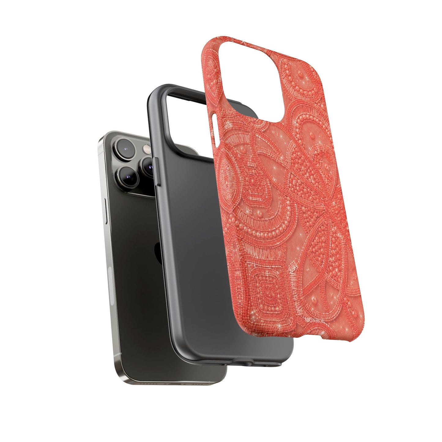 Coral Lace Tough Case