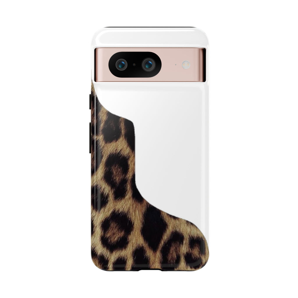 Half Cheetah Print Phone Case