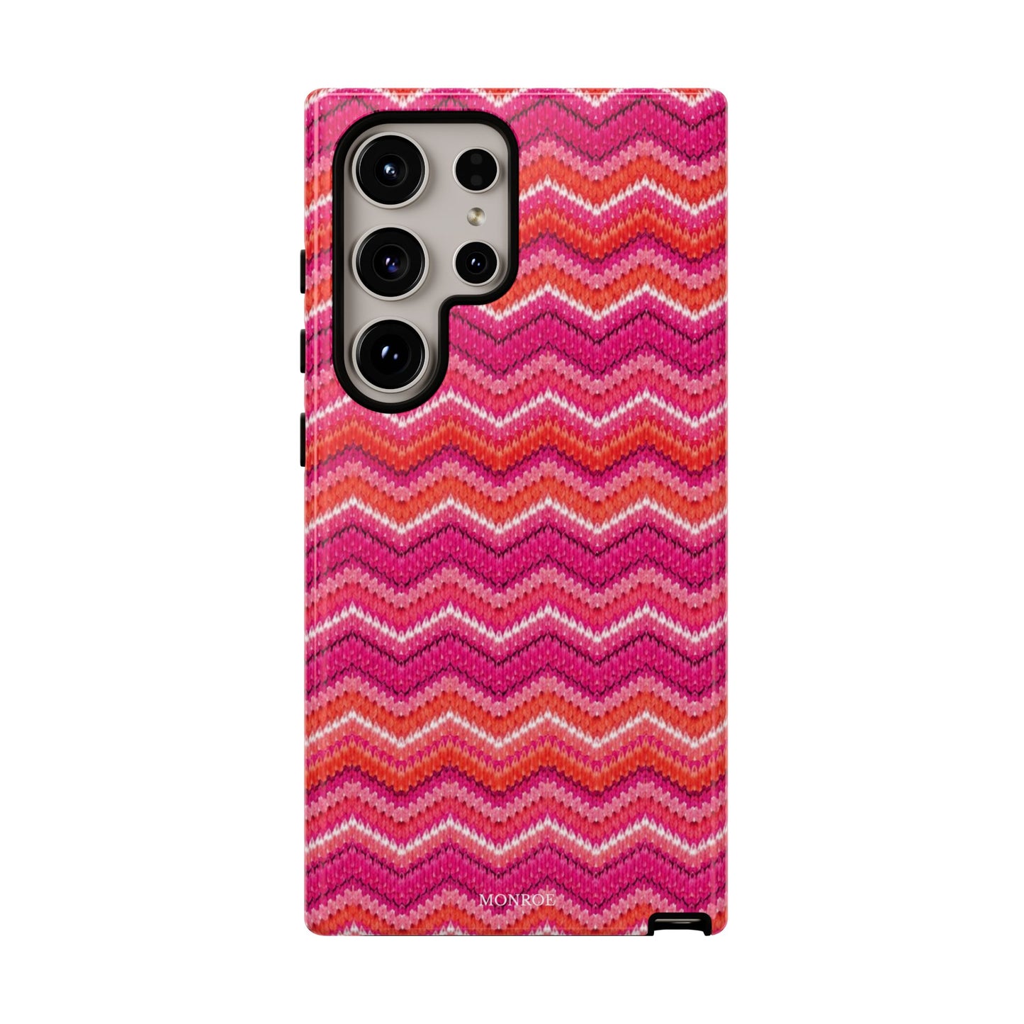 Pink Zigzag Tough Case