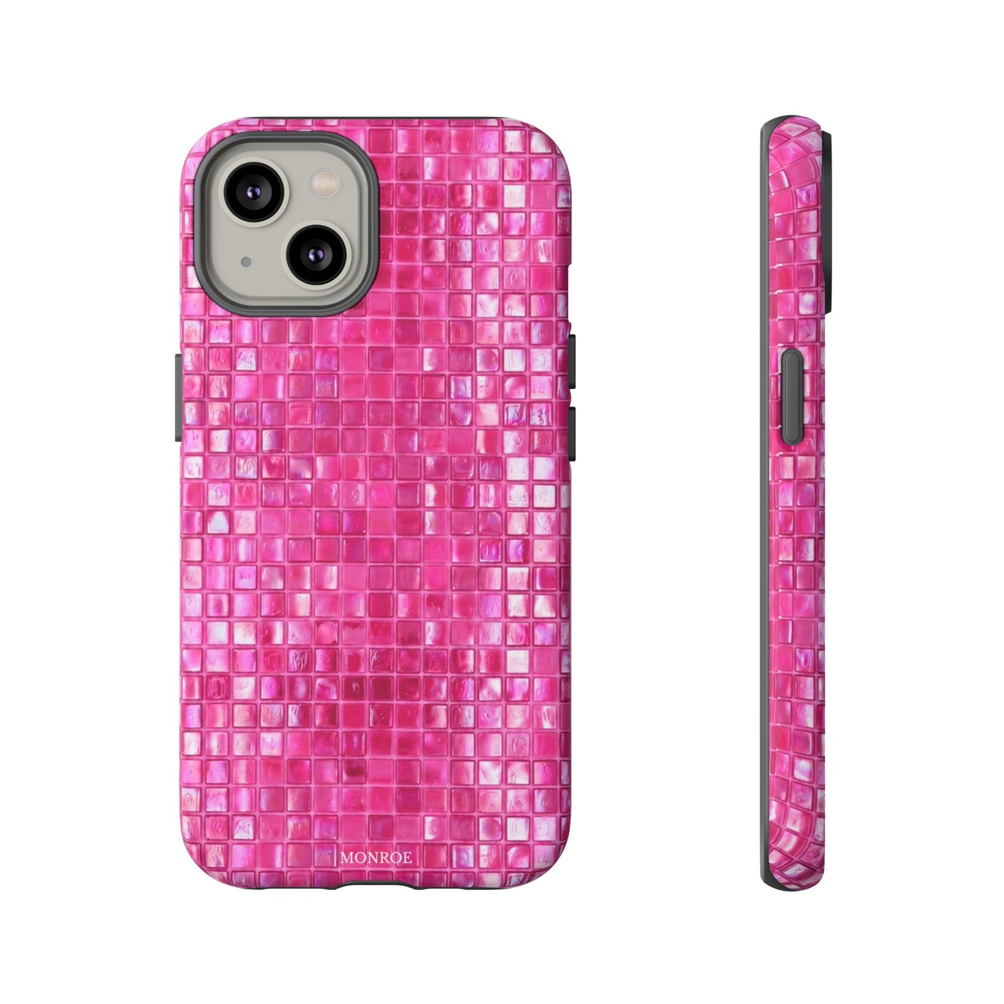 Hot Pink Mosaic Tough Case
