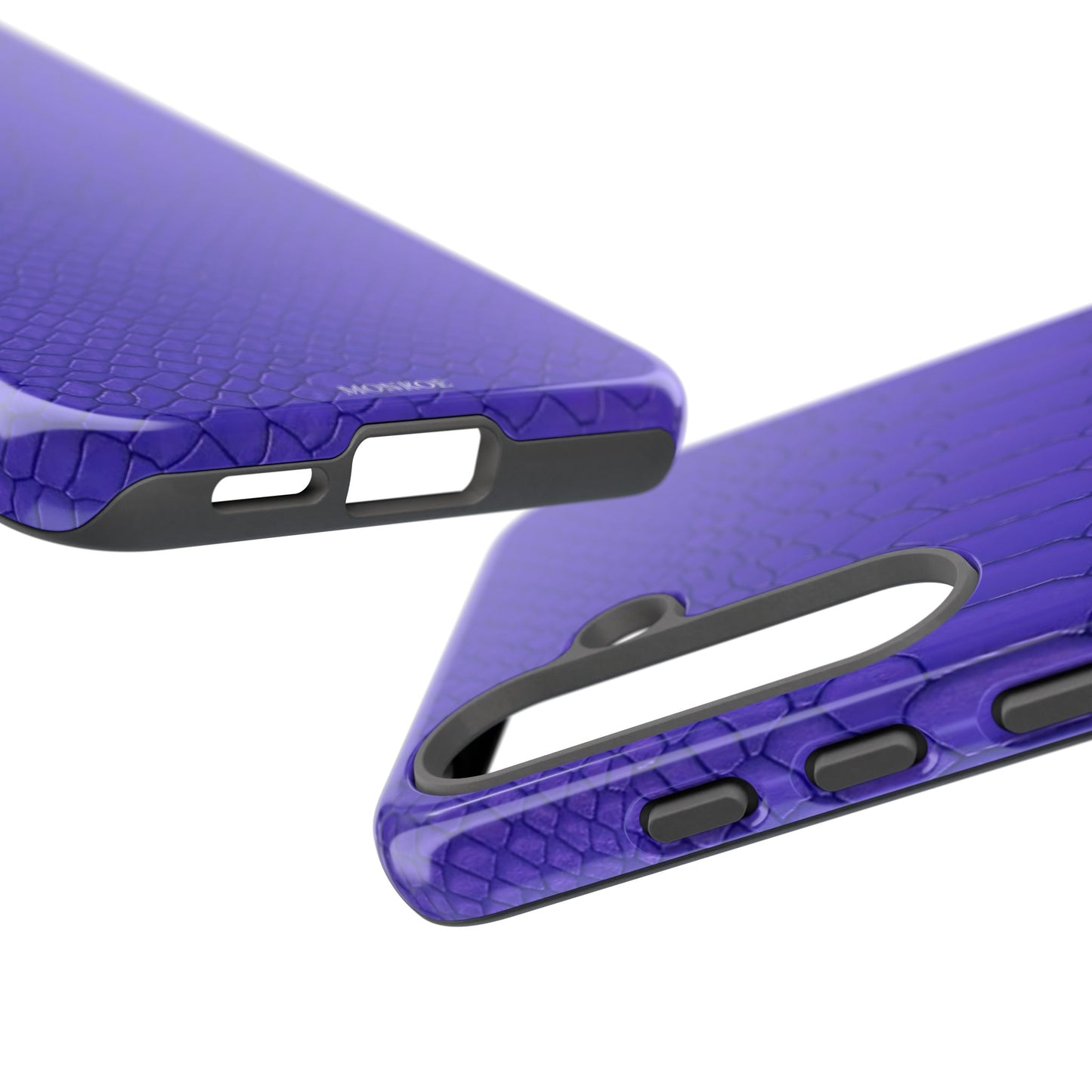 Dark Purple Snake Tough Case