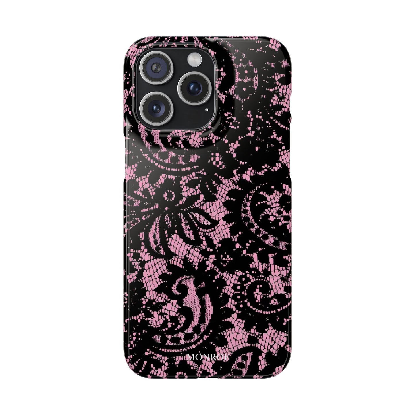 Pink Lace Pattern Case