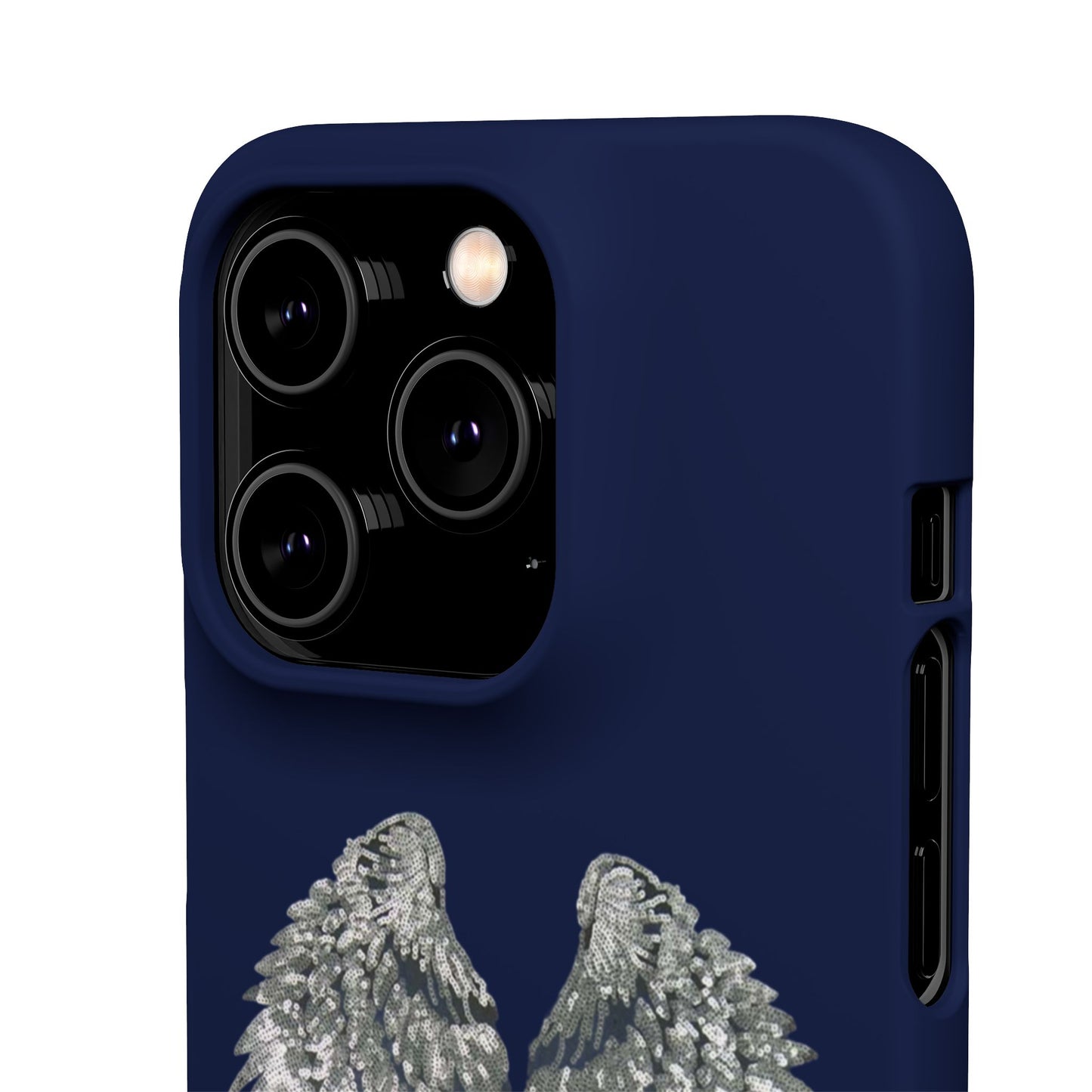 Navy Angel Wings Case