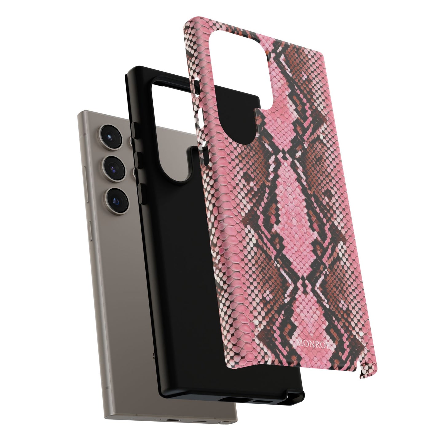 Pink Snake Tough Case
