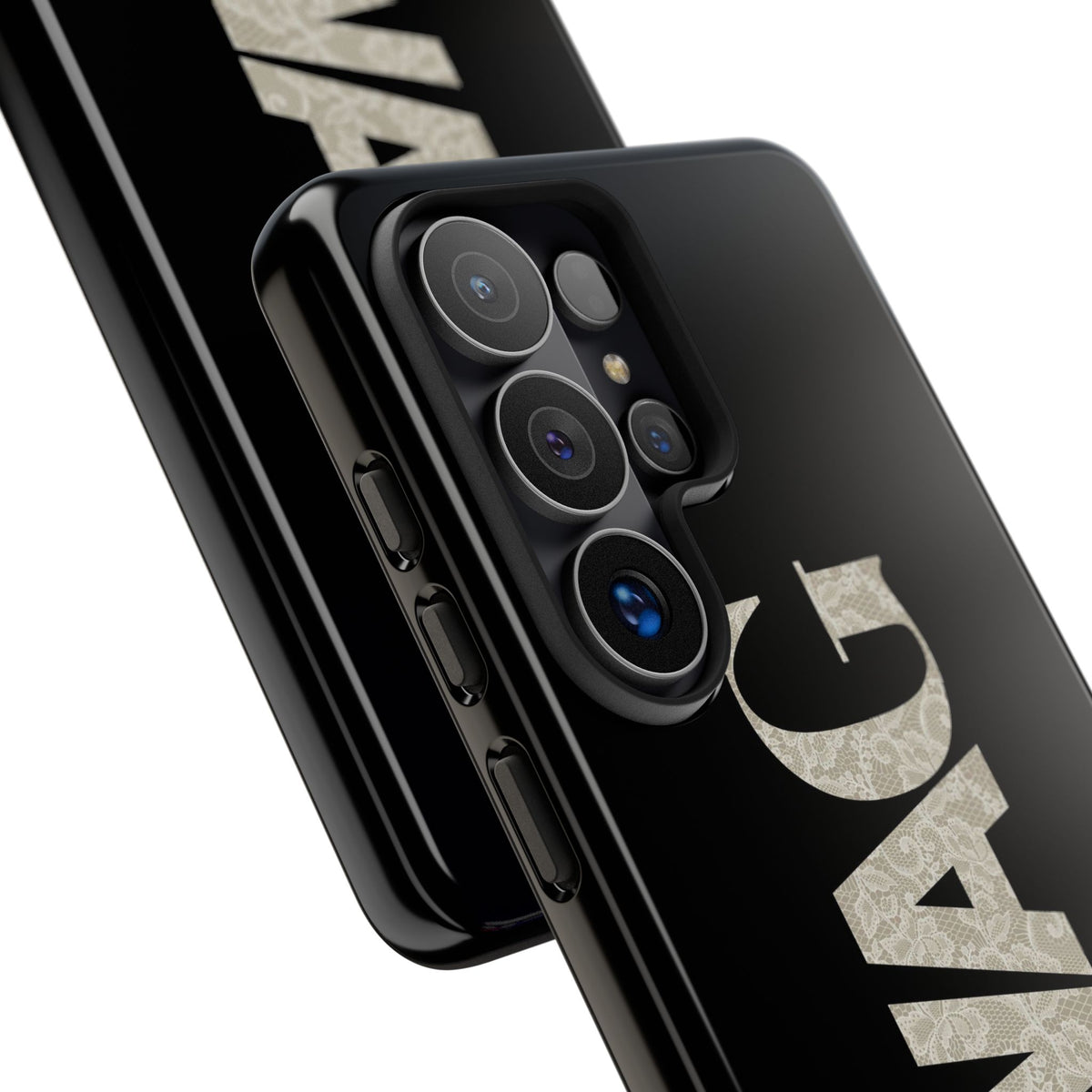 Lace Swag Black Tough Case