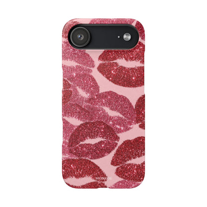 Pink Glitter Kiss Case