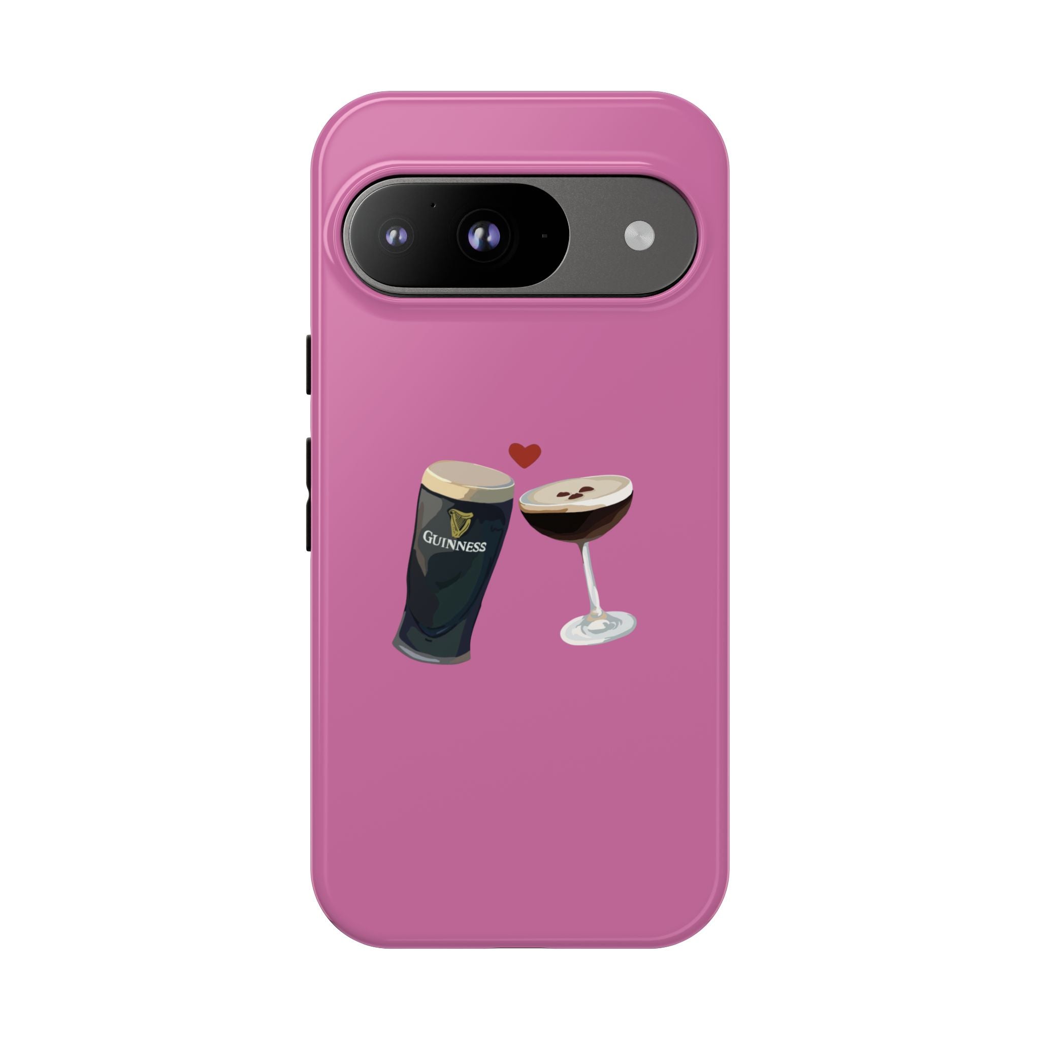 Pint & Wine Glass (Pink) Tough Case