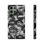 Black and Kiss Design Phone Case