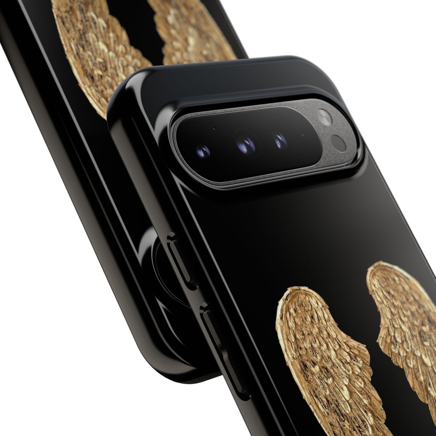 Gold Angel Wings Tough Case