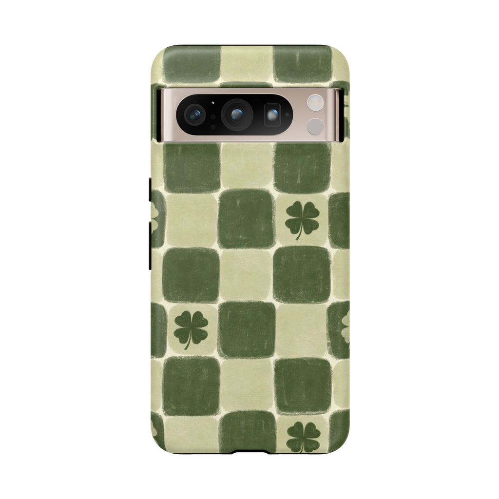Clover Checker Tough Phone Case