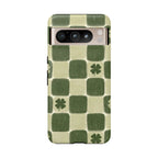 Clover Checker Tough Phone Case