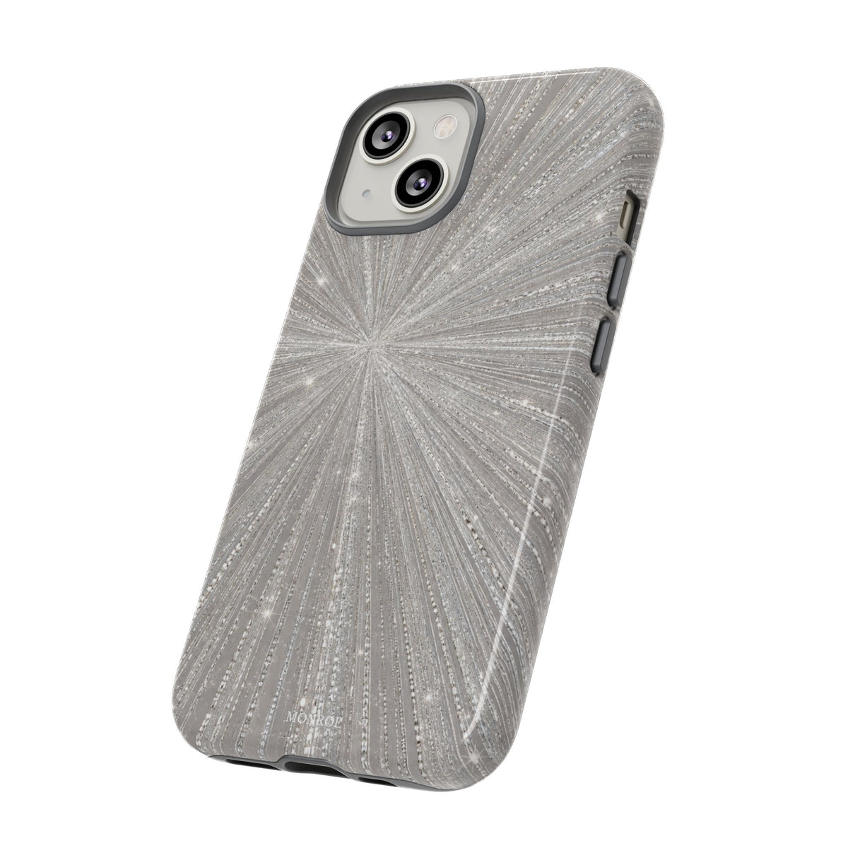 Sparkling Silver Burst Tough Case