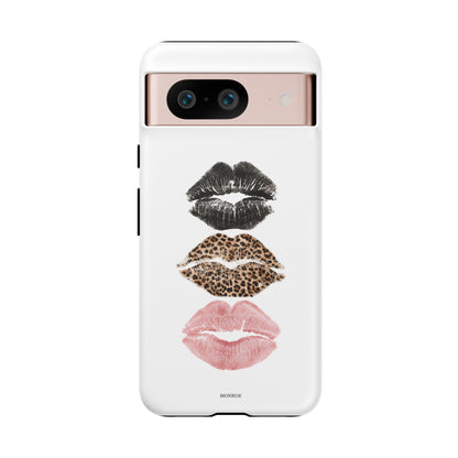 Leopard Glam Lip Tough Case