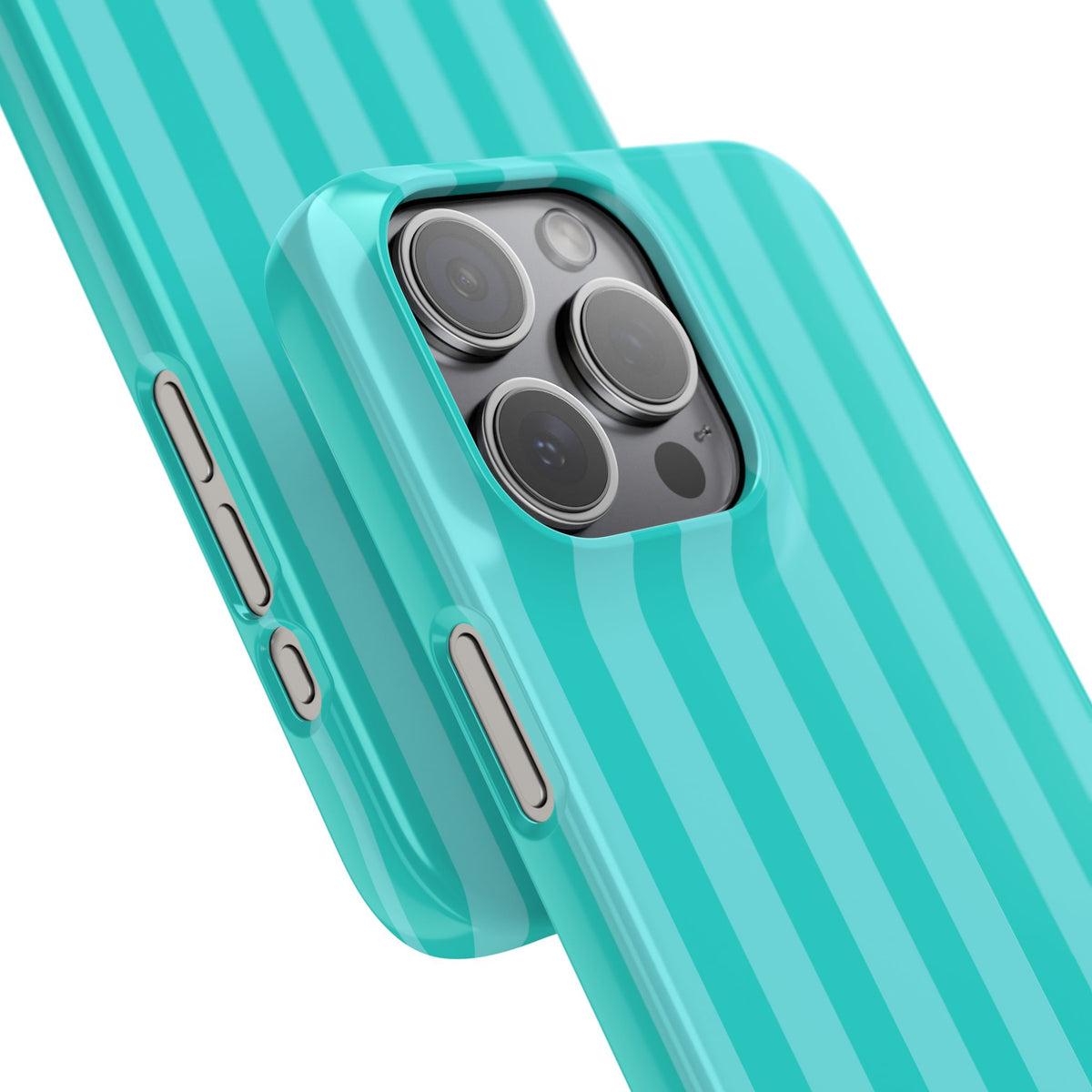 Striped Aqua Case