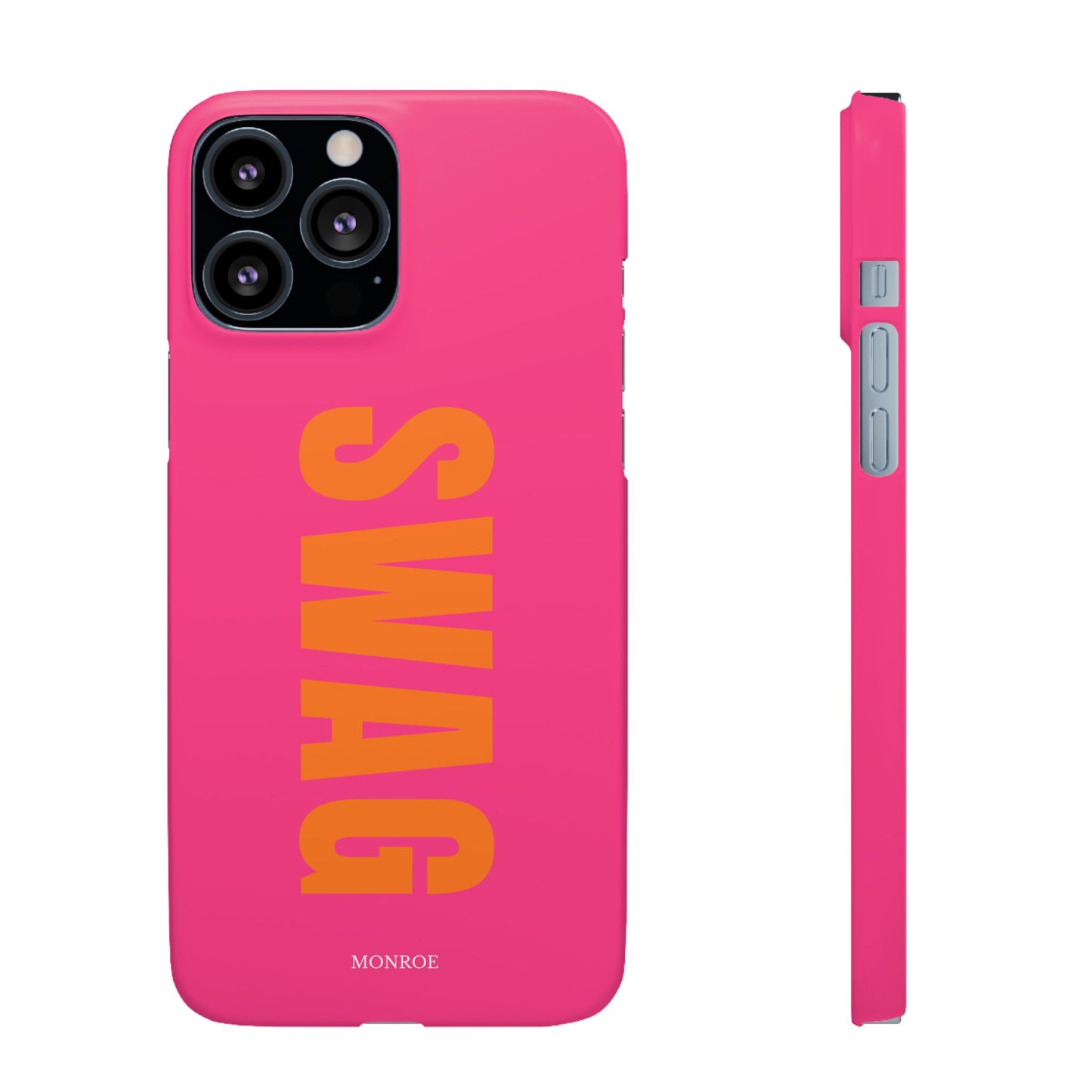 Bold Pink "SWAG" Case