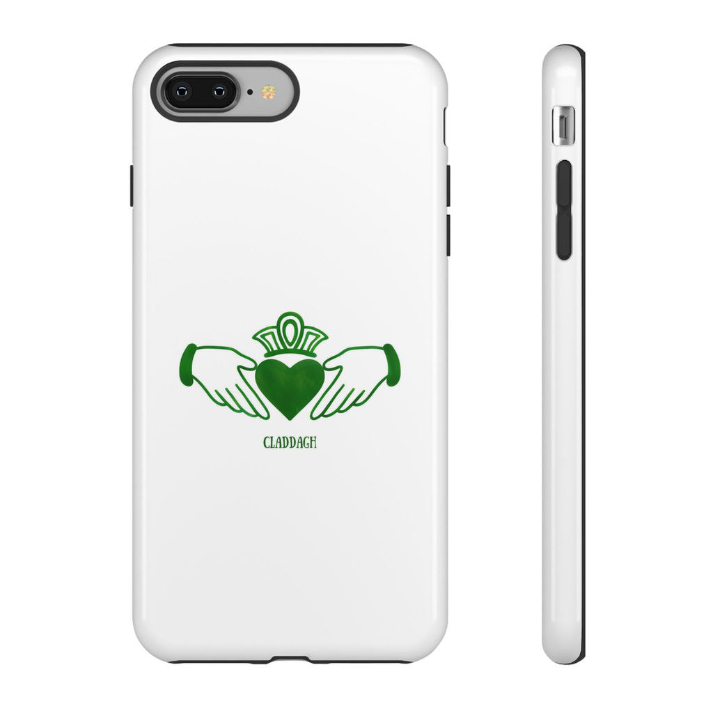 Irish Claddagh Symbol Green Tough Case