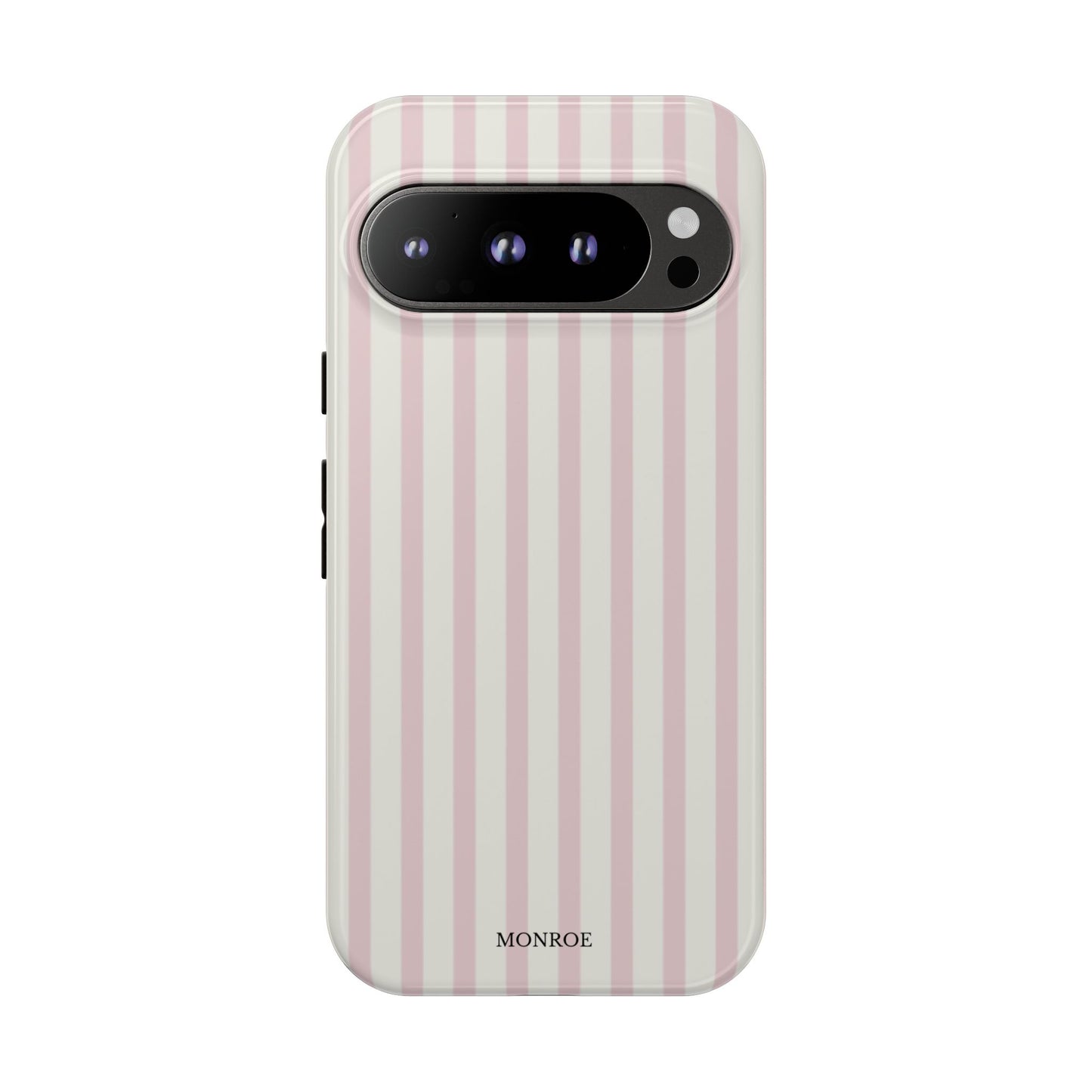 Light Pink Stripe Tough Phone Case