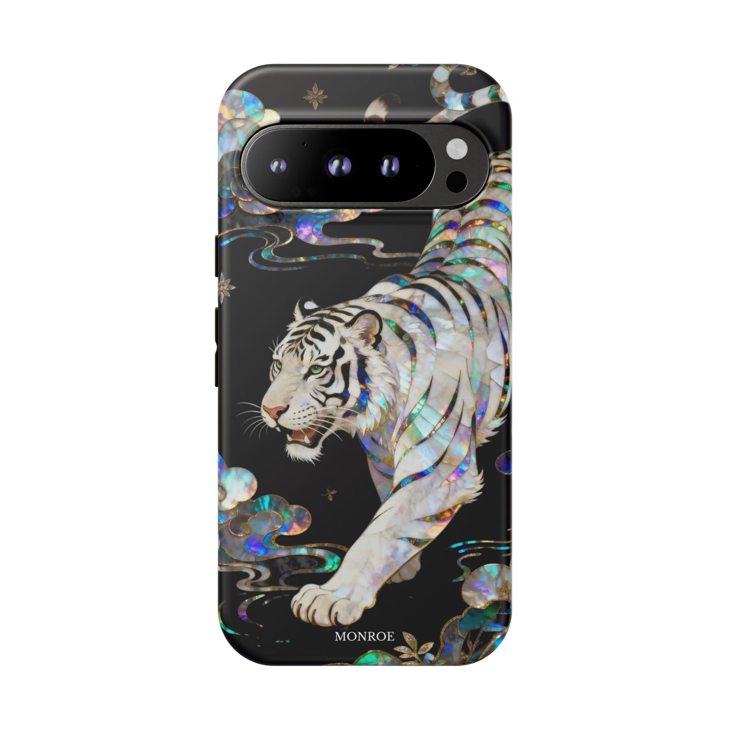 Iridescent White Tiger Tough Case