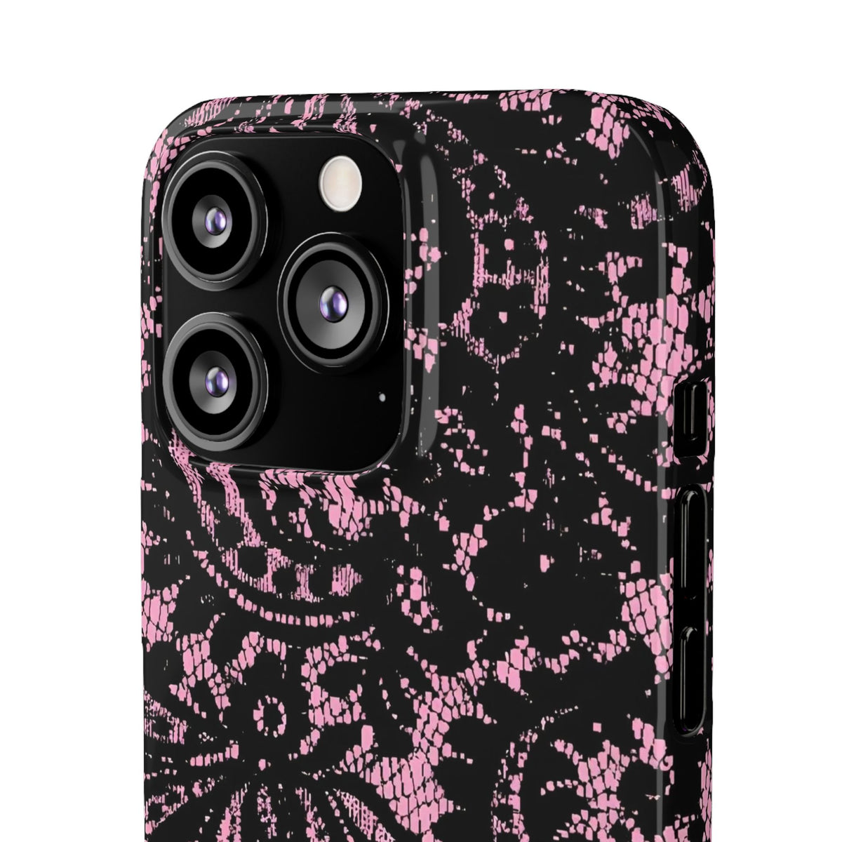 Pink Lace Pattern Case