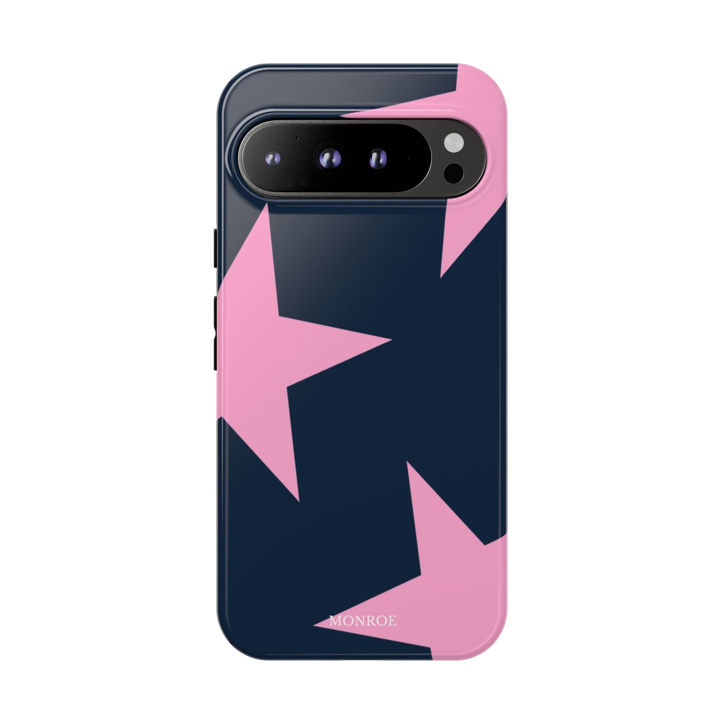 Navy & Pink Star Tough Cover