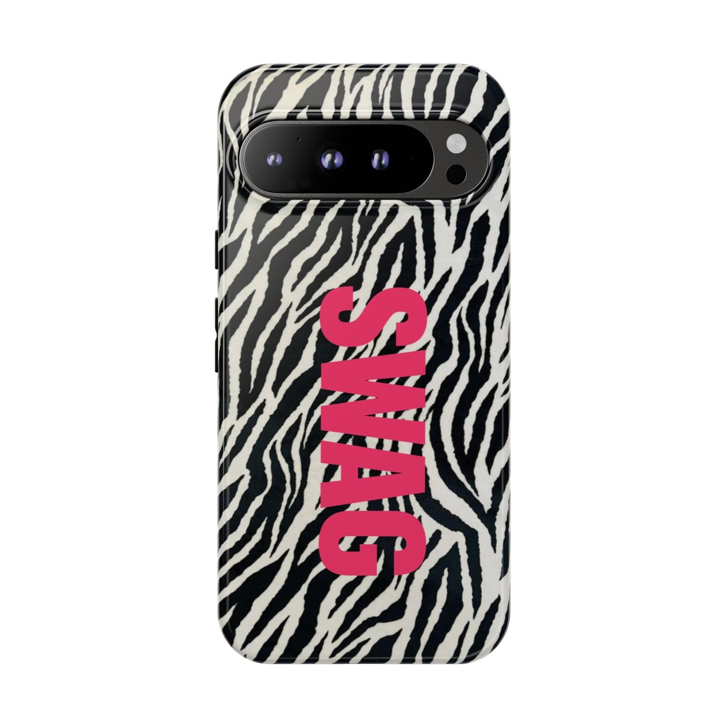Zebra Print  "SWAG" Tough Case