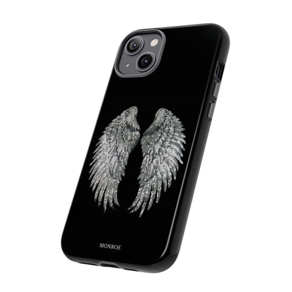 Silver Wings Black Tough Case