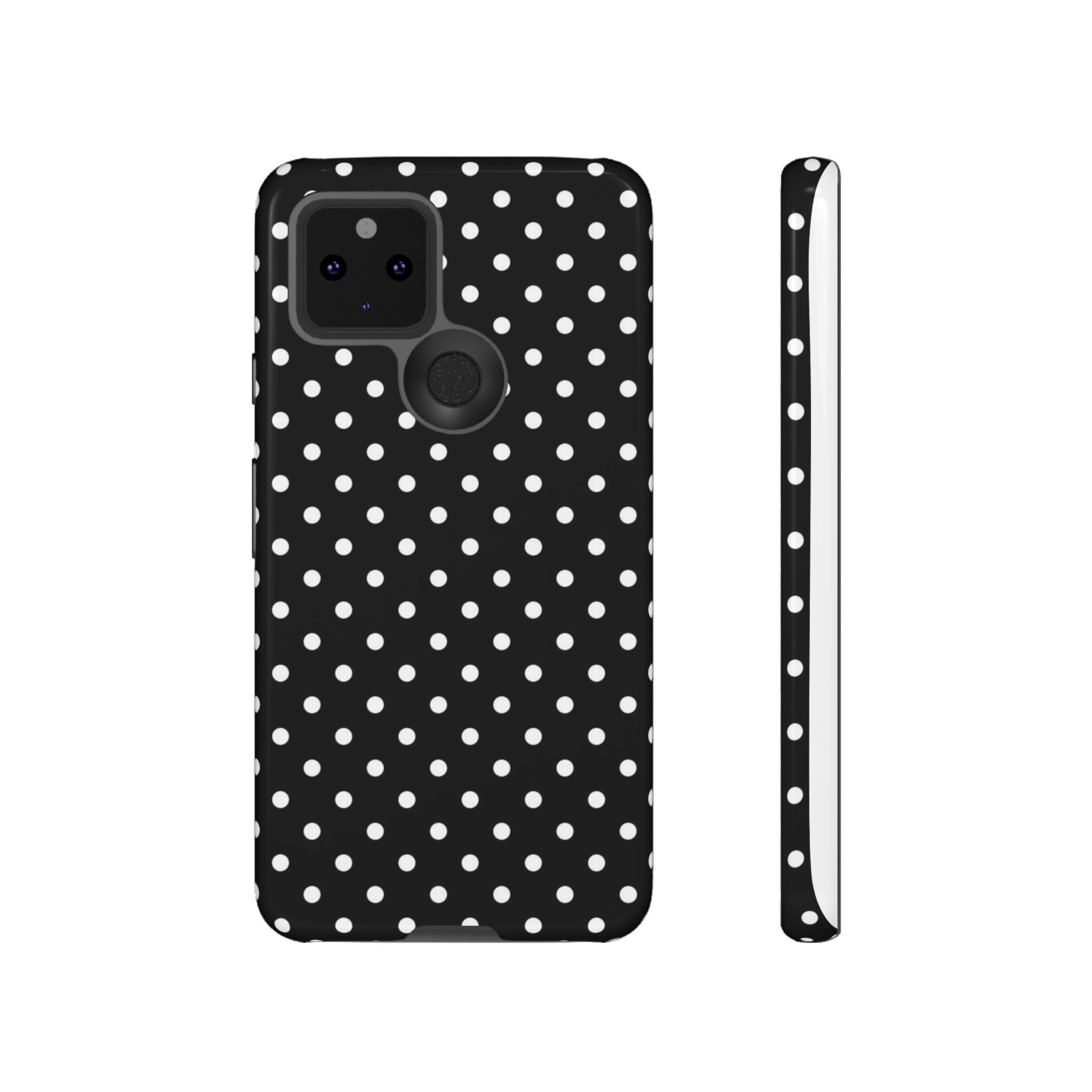 Black Polka Dot Phone Case