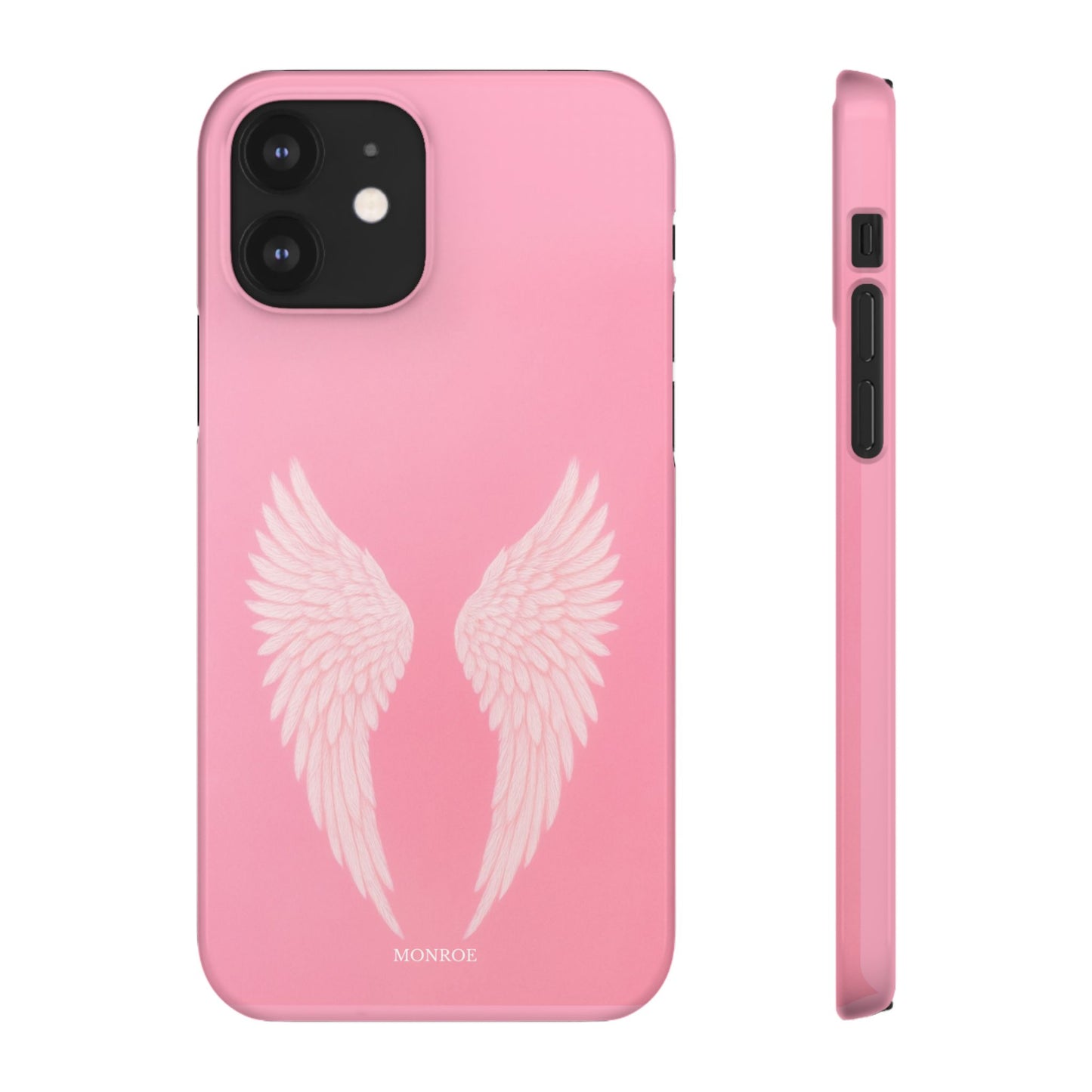 Pink Angel Wings Case