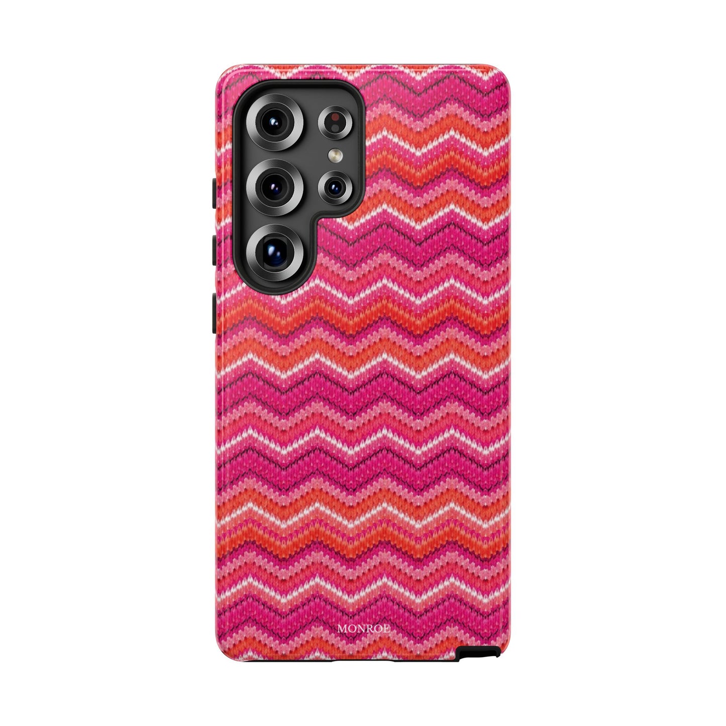 Pink Zigzag Tough Case