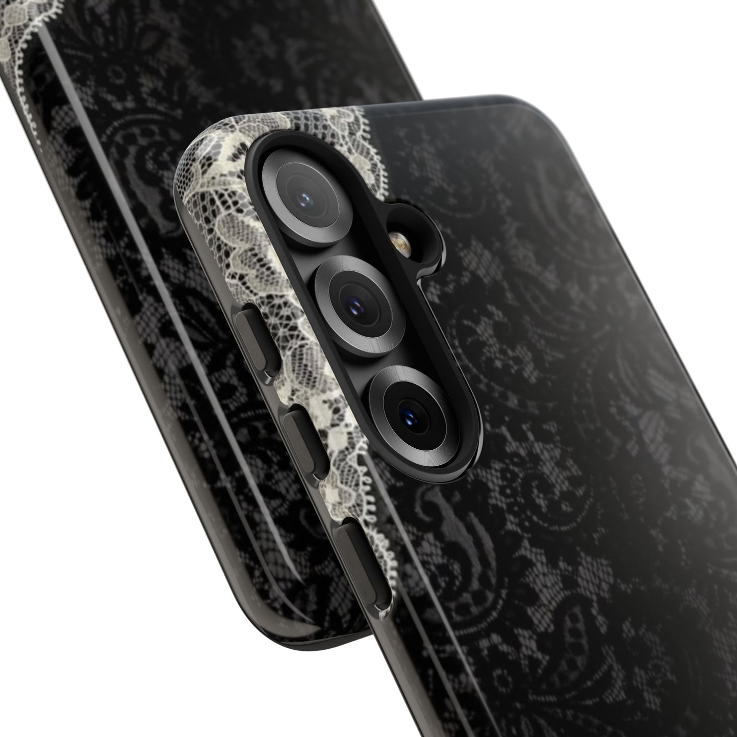 Black & White Edged Tough Case